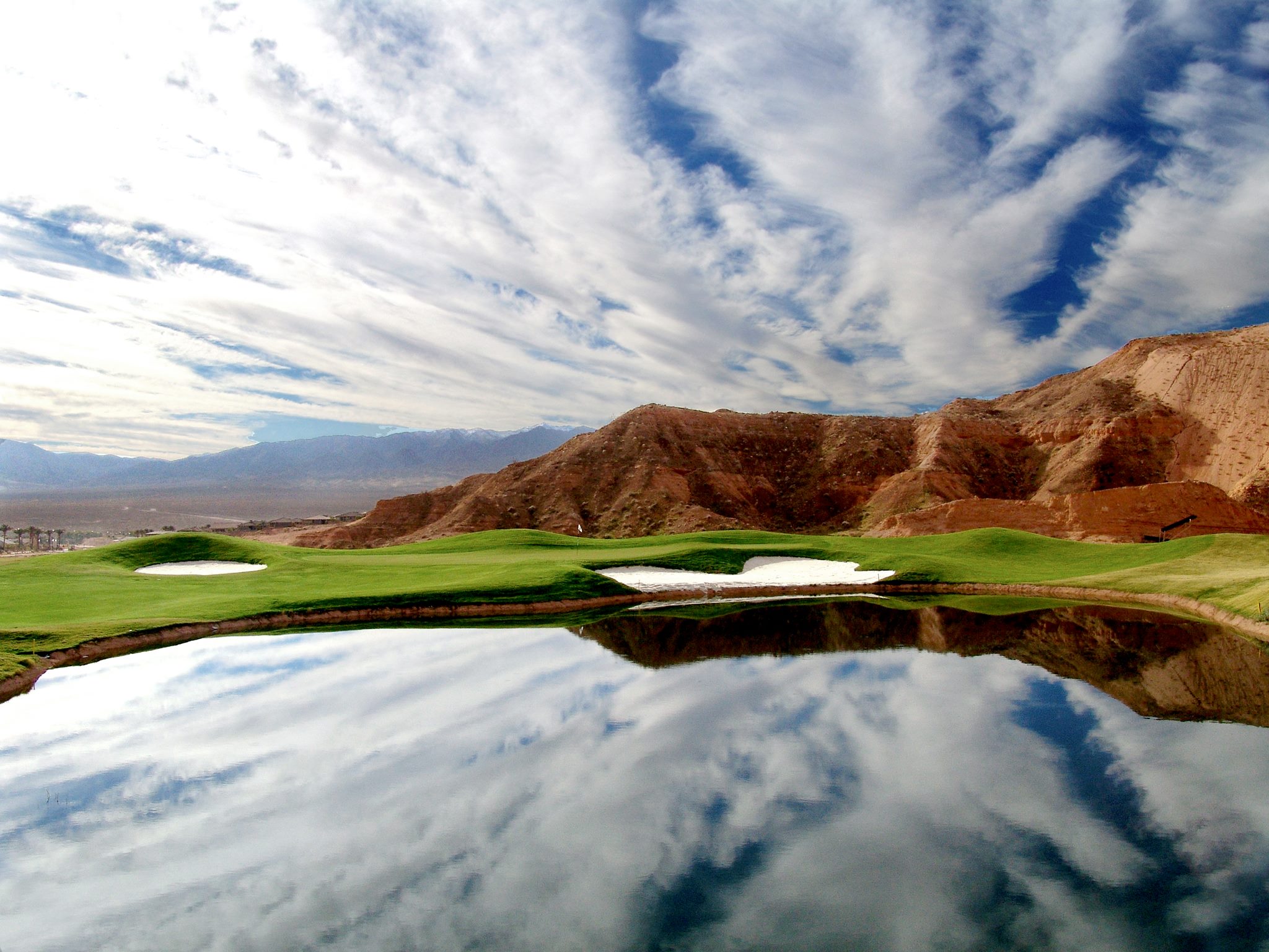 Falcon Ridge Golf Club desert canyon Mesquite